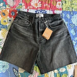 Reformation Raye Denim Shorts.
